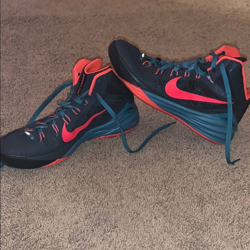 Hyperdunk high top basketball sneakers